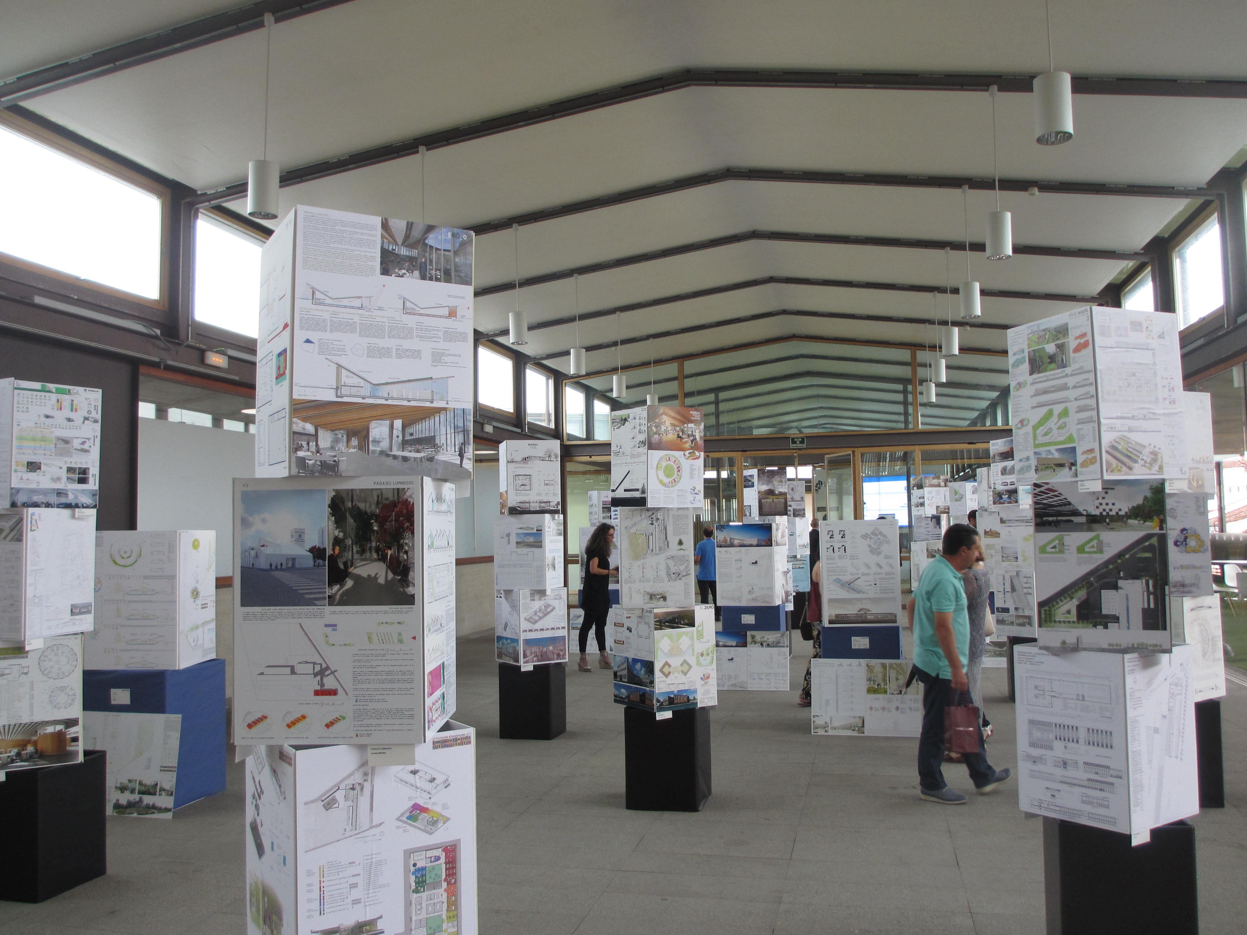 Stands en una feria