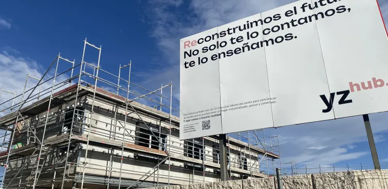 YZHUB, proyecto con sistemas Kömmerling